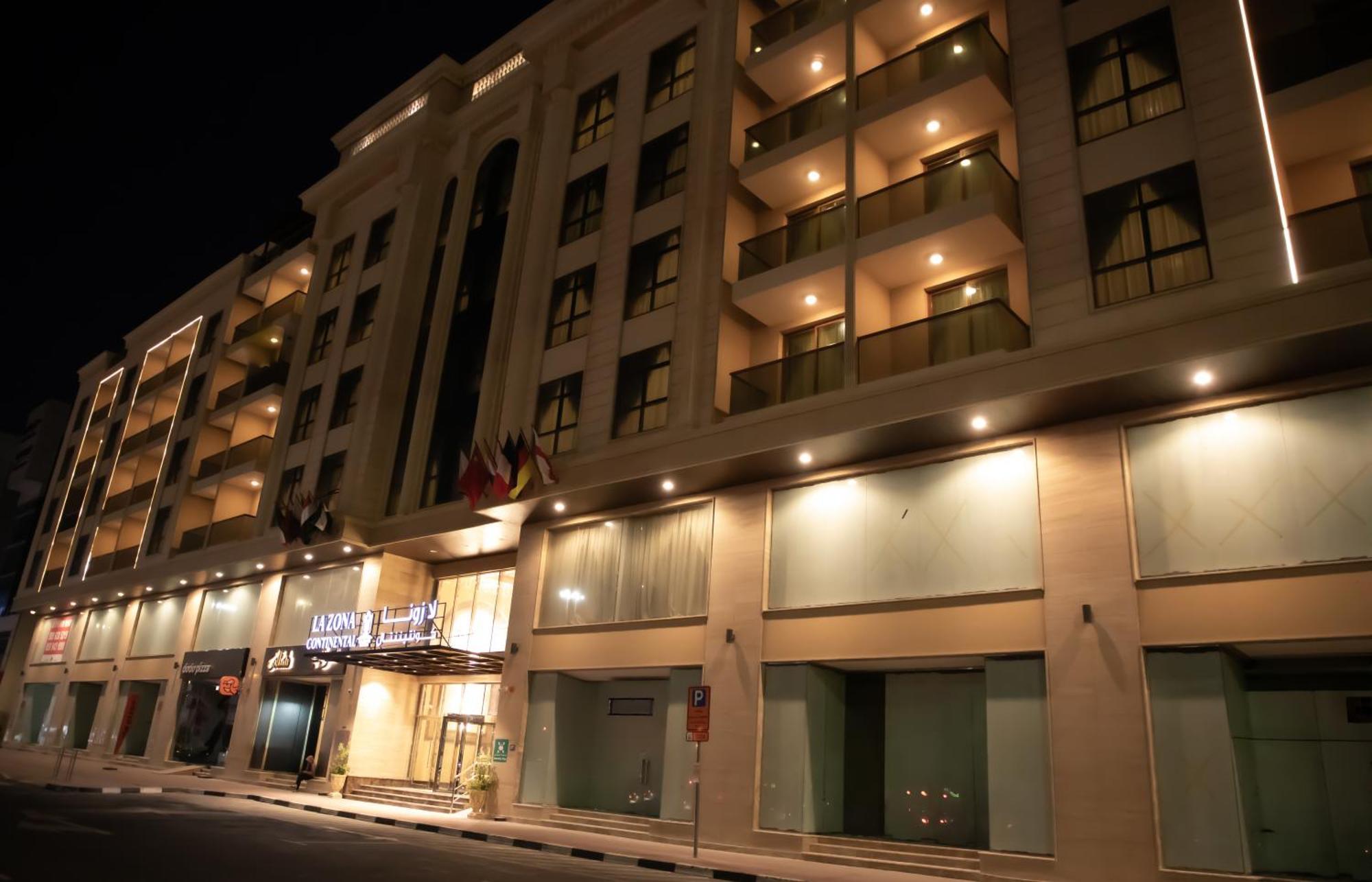 La Zona Continental Hotel Dubai Buitenkant foto
